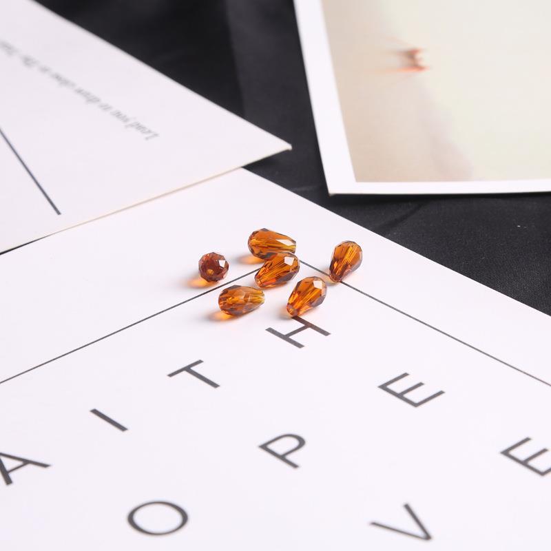 Teardrop Glass Crystal Beads for DIY Jewelry Making