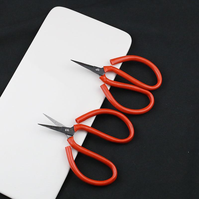 Safety Art Scissors for Flower Wrapping, Home, Office, Students & Children, Handmade Paper Cutting, Tailoring