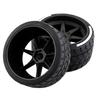 4pcs Remote Control Tires 53 108 43 102mm 17mm Wheel Hex Replacement for ARMA 1 7 Felony FSR Model GT Remote Control