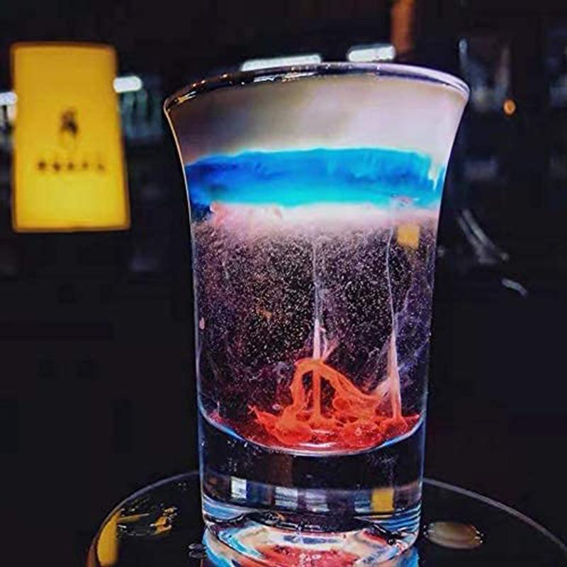 Ağır Tabanlı Shot Bardağı Seti, Viski Shot Bardakları, Likör İçin Mini Cam Bardaklar, Çift Taraflı Likör Bardakları, Tekila Bardakları Sm