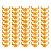 50 Packs Plant Support Clip Branch Reusable Adjustable Stem Trainer Clip for Vegetables Orange