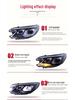 LED Headlight Assembly with Bi-Xenon Lens & DRL for 12-14 Honda CRV