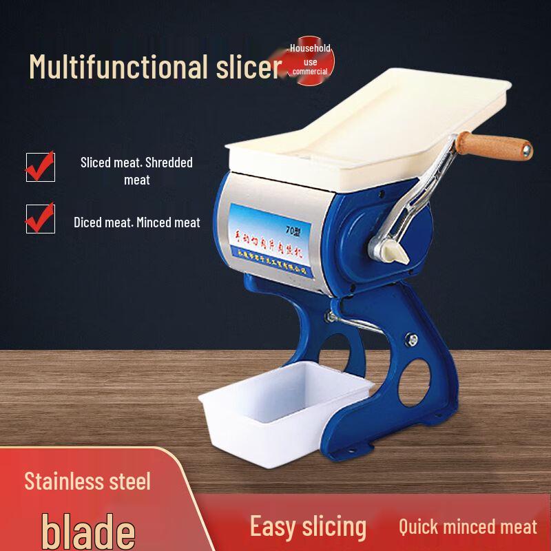 Xiyuping Elektrisk & Manuell Rostfri Stål Köttprocessor