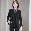 Unisex Stretch Single-Button Business Suit Set