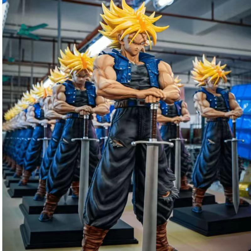 New Dragon Ball Z Joint Statue Approximately 53 Cm Grand Torankusu Action Figure Model Ornament Toy Holiday Gift Anime Periphery