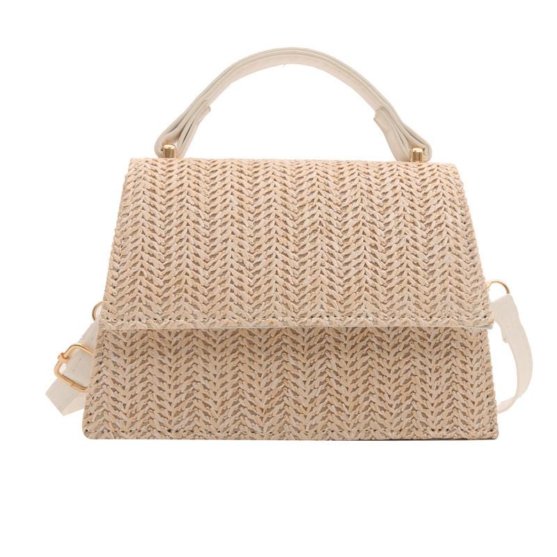 Trendy Woven Small Square Bag For Women Perfect For Everyday Use In Spring
