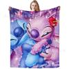 Stitch Flannel Blanket Star Baby Blanket Air Conditioning Blanket Nap Blanket Flannel Blanket Cross Border