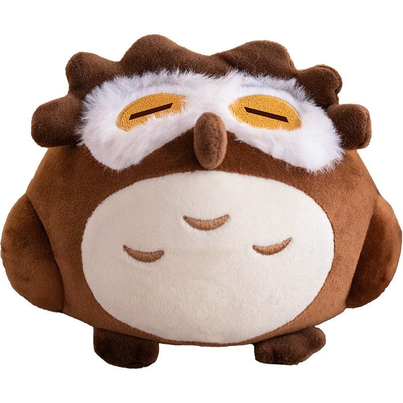 Genshin Impact Diluc Ragnvindr Owl Plush Toy Game Animal Stuffed Doll Kids Gift