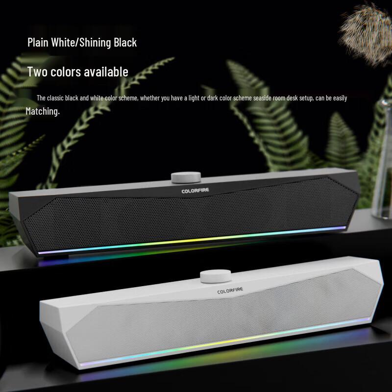 Colorful CF100 RGB Bluetooth 5.3 Gaming Computer Speakers