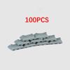 50/100PCS Military Sandbag DIY Army Scene Parts Compatible WW2 Soldiers Figures Weapon Building Blocks Toys for Children