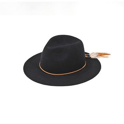 Millieoneeohaes 2Way Custom Wool Fedora [Navy]