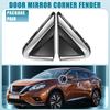 ABSOPRO Front Left and Right Door Mirror Corner Fender Triangle Cover Trim Rearview Triangle Panel for Nissan Murano 1 Pair (No. 96319-5BC0A) 15-18