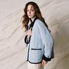 CHUYU Women's Quilted Corduroy Padded Jacket