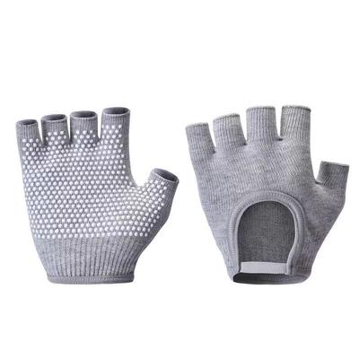 JINGRUIXIANG Women's Fingerless Anti-slip Yoga Gloves