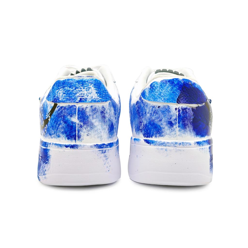 Li Ning Floating Boat Abrasion Resistant, Lightweight, And Breathable Low Top Skateboard Shoes Unisex AGCS419-1(team888-)