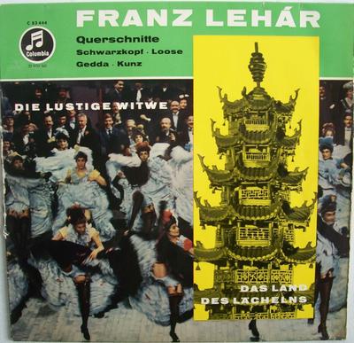 LP Schallplatte VARIOUS - Franz Lehar, Die Lustige Witwe / Da C83444 Columbia Deutschland Klassik Gebraucht