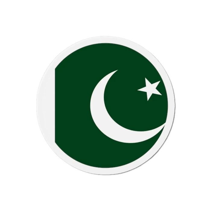 Aimant Rond - Pakistan - 10 Cm - 50 Pièces - Multicolore - Mixte