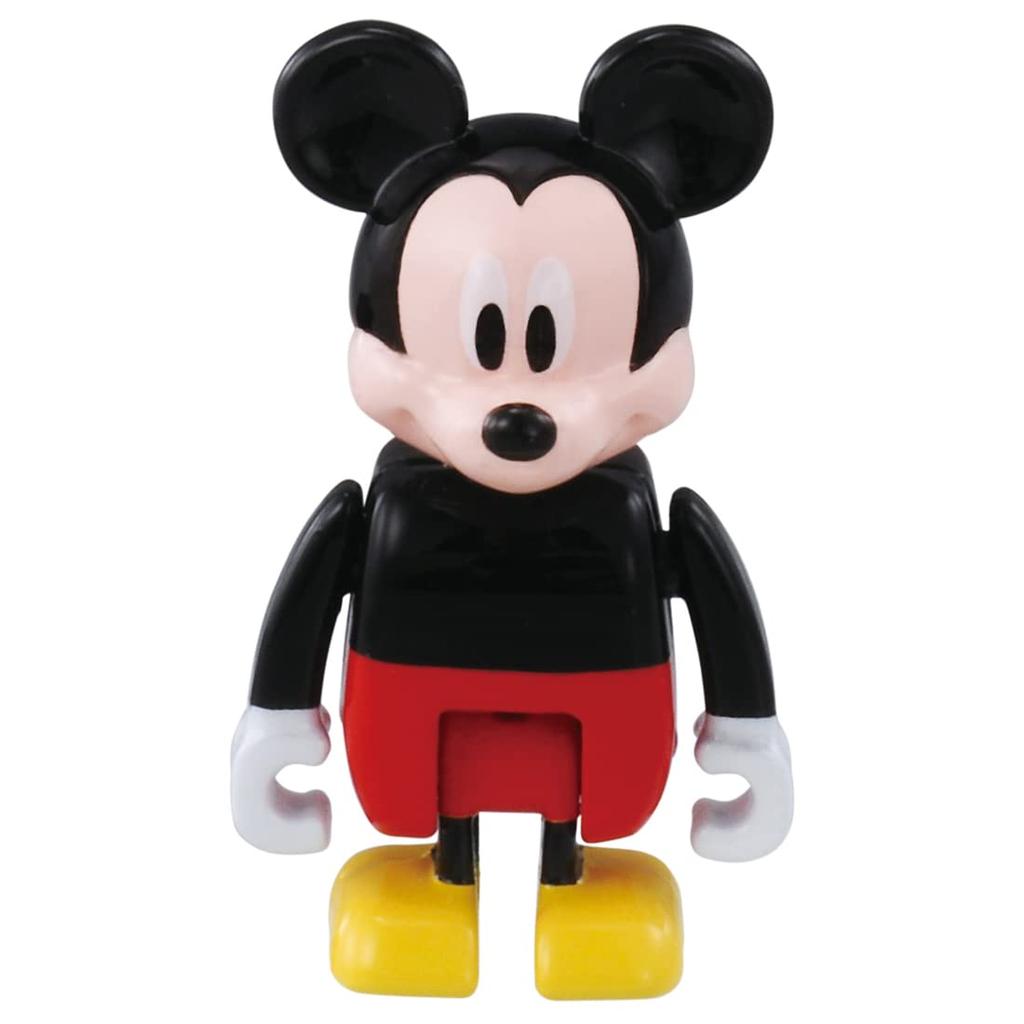 Takara Tomy Dream Tomica Disney Mickey Mouse Toon Miniature Car Toy for Ages 3 and Meets Toy Safety ST Mark Certified "Tomica Ride-On RD-01 & Car" Up,