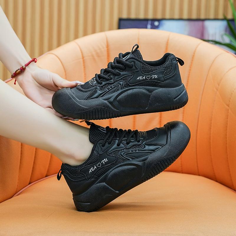 

Женская обувь, летняя, новая, повседневная, обувь для сноубординга, женская, студенческая, спортивная обувь, универсальная, обувь для папы на платформе, маленькие белые туфли 40