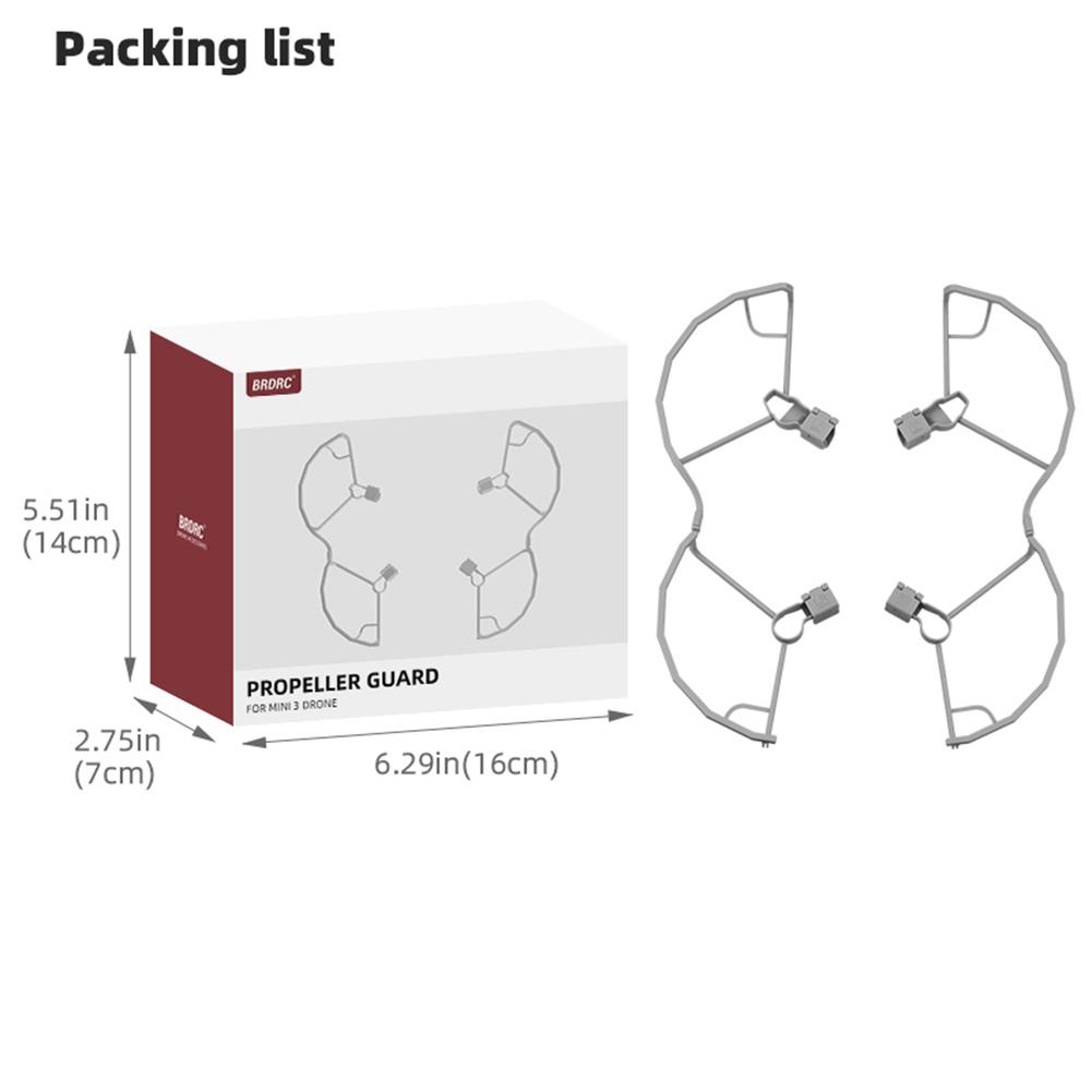 Propeller Guard for DJI Mini 3 Propellers Protector Wing Fan Protective Ring Protector Cage for DJI Mini 3 Pro Drone Accessories