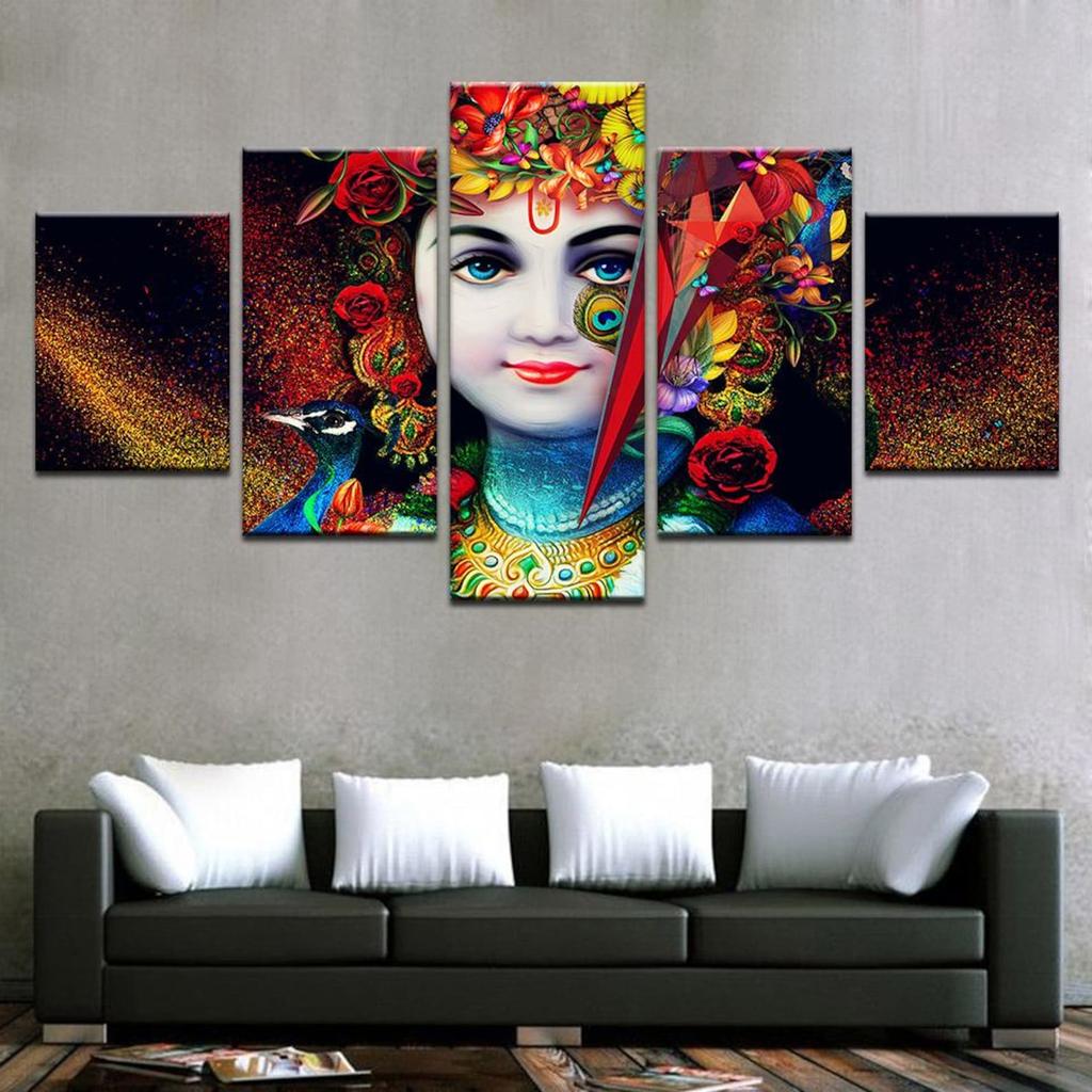 5 Piece Canvas Wall Art Modern Artwork Canvas Panel Prints for Home Decor