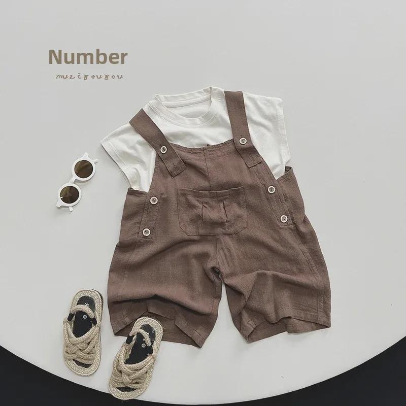 Summer Cotton Sleeveless Printed Vests for Boys and Girls - Trendy Korean and Japanese Style