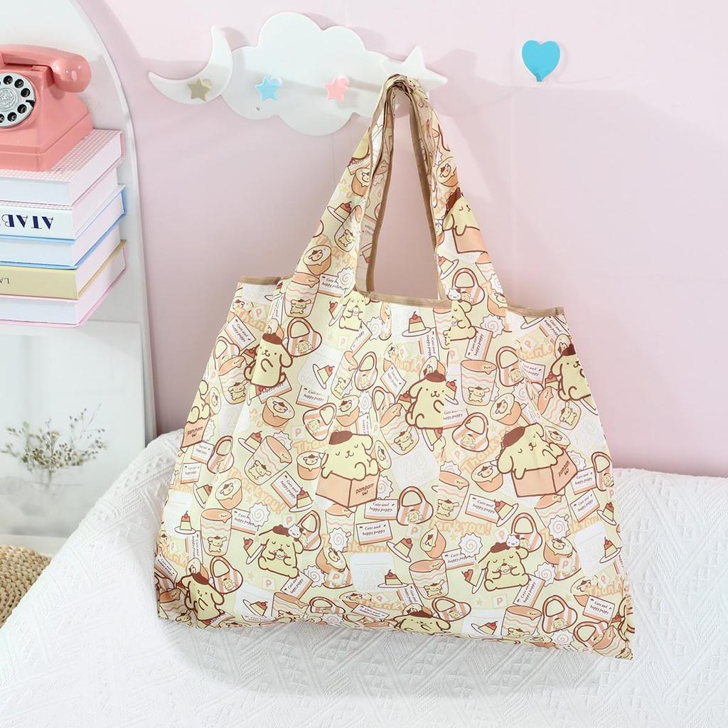 Cute Cartoon Eco-friendly Large Capacity Lightweight Shoulder Shopping Bag
