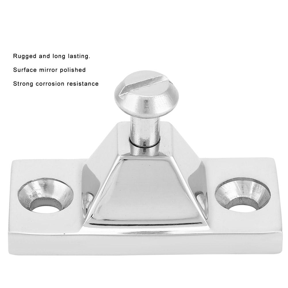 Boat Deck Hinge Mount Stainless Steel Boat Yacht Hardware Deck Hinge 55x20mm