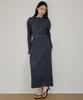 Oeoseoul Pleated Maxi Skirt [Charcoal]