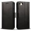 Flip Case - E.F.CONNECTION - iPhone 7 Plus - Tempered Glass - 360° Protection - Black