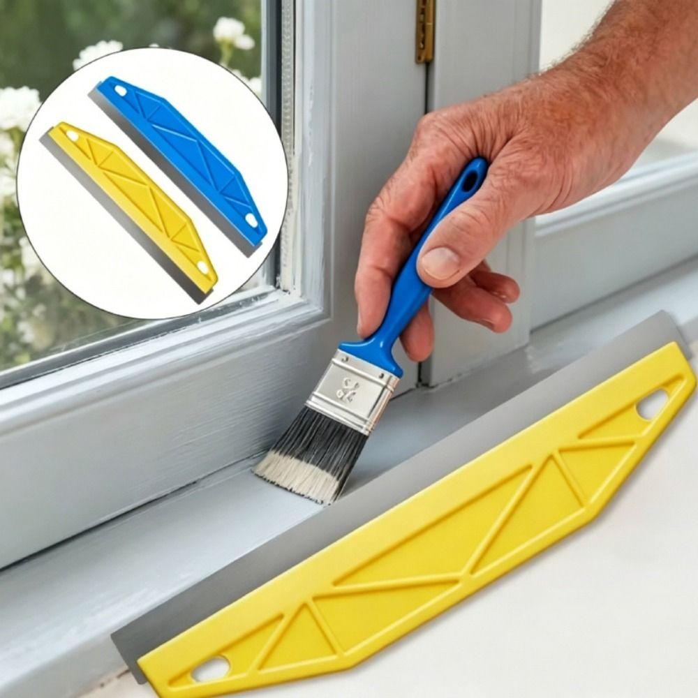 Heavy-Duty Wall Cleaning Scraper Ergonomic Handle Wall Covering Removal Scraping Wall Trim