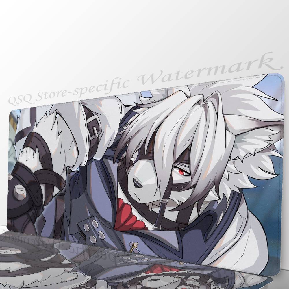 Von L-Lycaon Anime Zzz Game Mousepad Non-slip Suitable For Office Computers Laptops E-sports Game Desk Mats XXL Keyboard