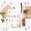 500PCS Christmas Tree Roll-Style Stickers Cartoon Festive Collection Waterproof Decorative Stickers for iPad and Mobile Phones