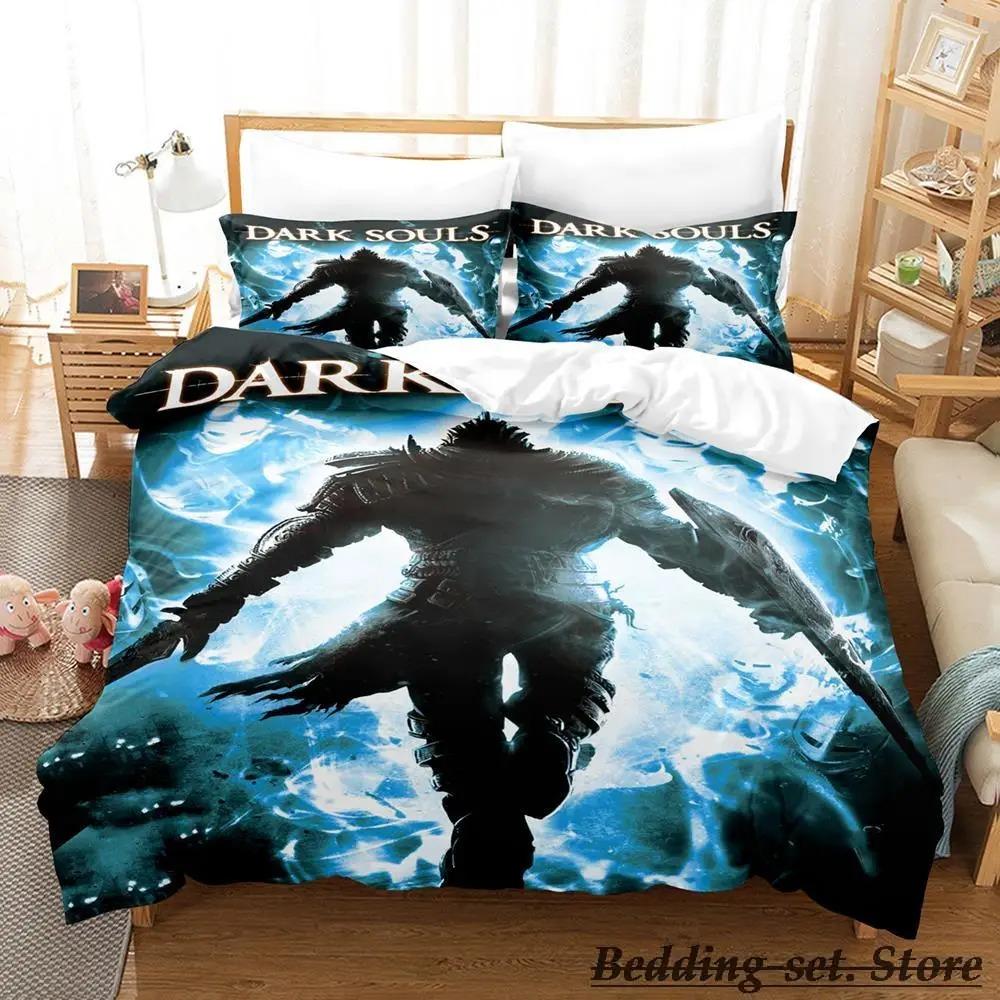 Dark Souls Bedding Set Single Twin Full Queen King Size Bed Set Aldult Kid Bedroom Duvetcover Sets Anime Parure De Lit Bed