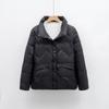 Autumn and winter new short down women's stand-up collar small simple casual jacket trendy and warm