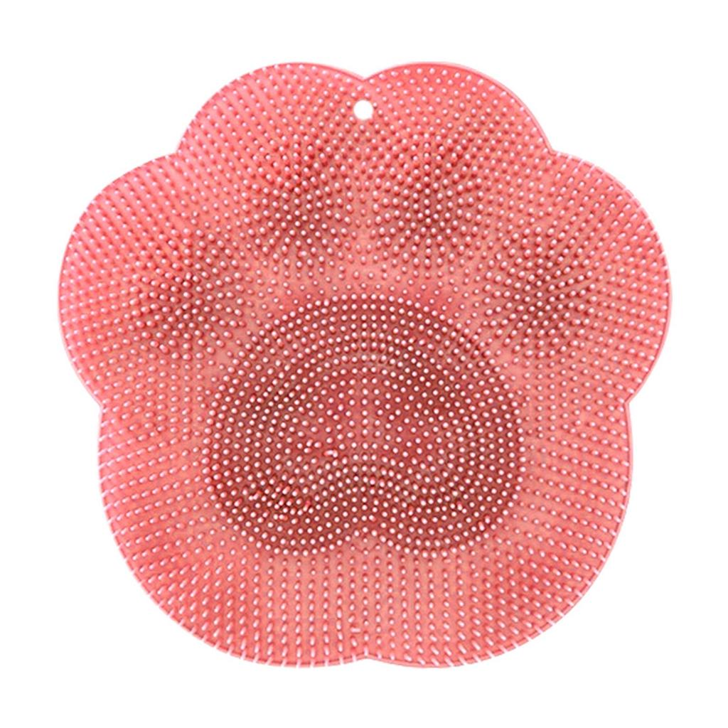 Shower Foot Brush, Shower Brush, Bath Massage Pad With Anti-slip Suction Cup, Body Brush For Cleaning The Back, Elbows And Feet