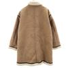 ZARA Mouton coat M beige Women Used