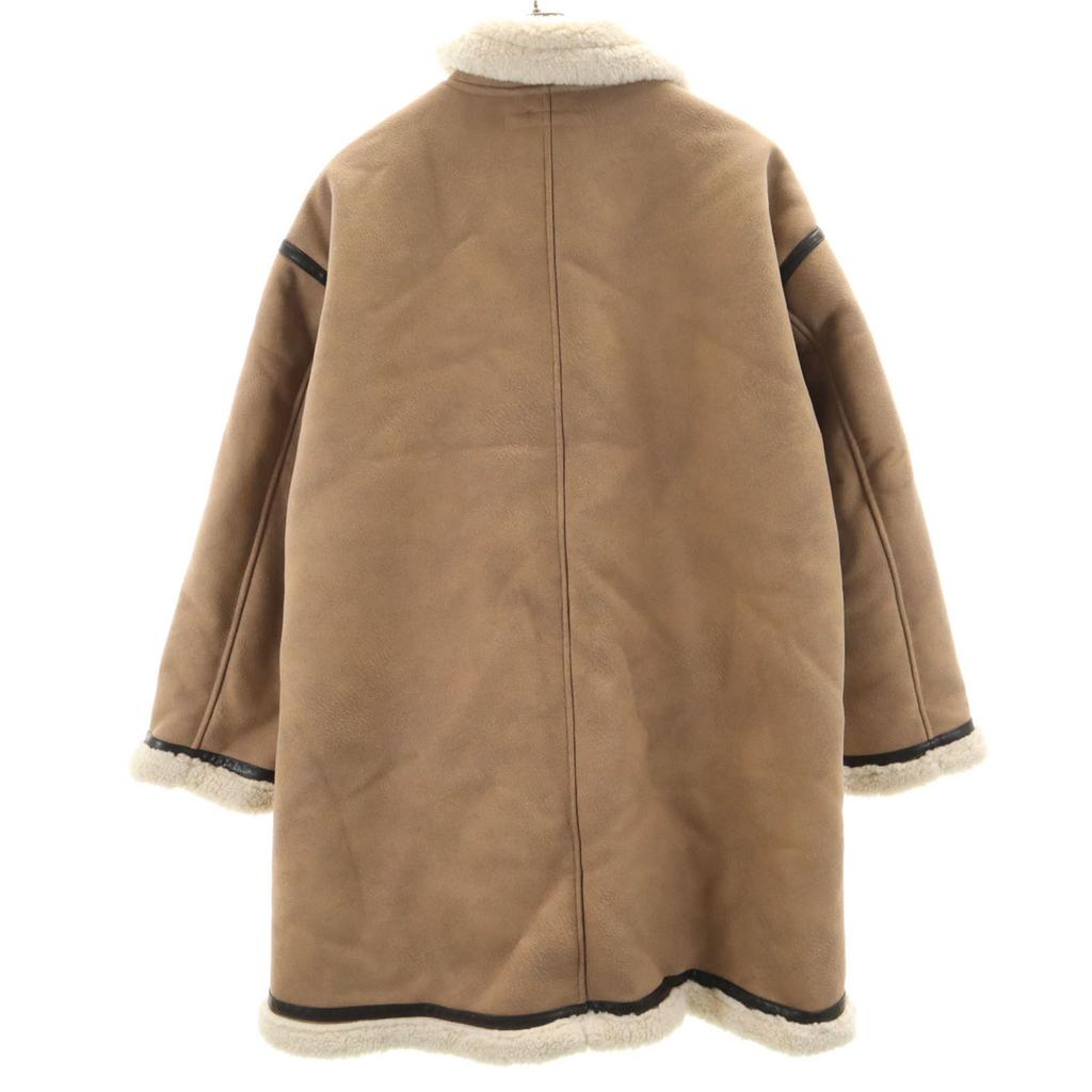 ZARA Mouton coat M beige Women Used