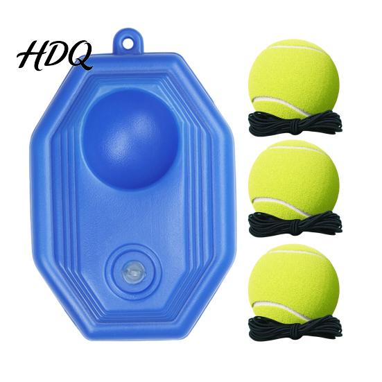 Automatic Tennis Trainer with String Ball Portable Solo Training Rebounder Weighted Base Kids Adults Beginner Backyard Self Practice Tools