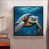 New Arrival 5D DIY Full Circle Diamond Painting "Turtle" Embroidery Cross Stitch Home Decor Gift