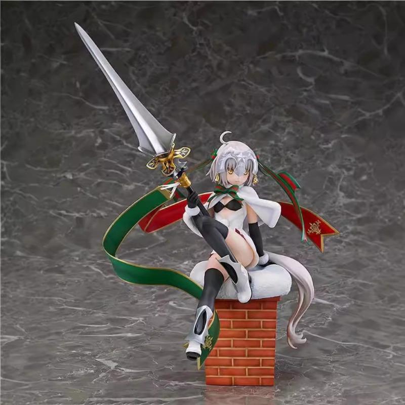 22cm Fate/Grand Order Spiel Jeanne D'Arc Alter Lily Anime PVC Actionfigur Spielzeug Schreibtischdekoration Sammlermodell Puppe Geschenke