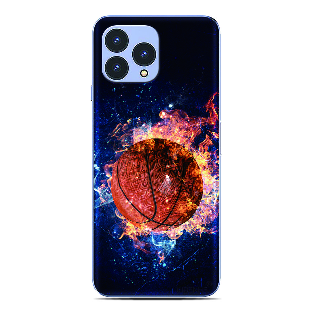 Basketball Flame Phone Case For Ulefone Note 20 19 18 Ultra 10 12 13 14 15 16 17 Pro 13P 12P 11P 10P Silicone Soft Back Cover