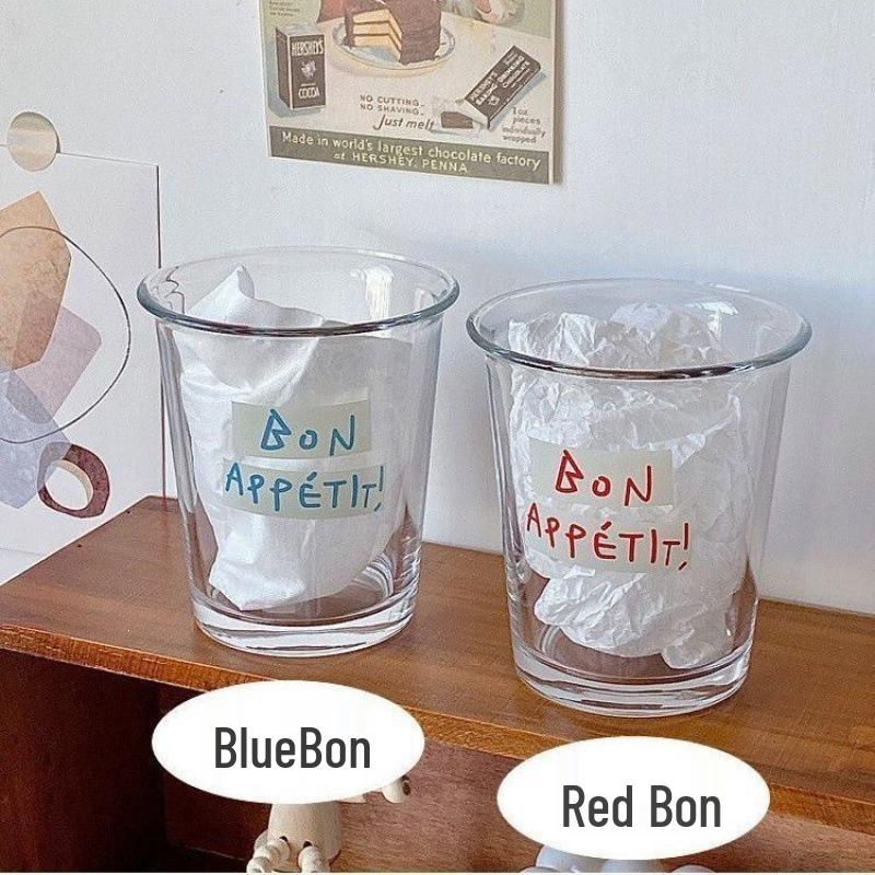 Kreativer Milchfrühstücksbecher - Niedlicher bedruckter hochwertiger Glasbecher