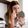 1set Vintage Peacock Makeup Mirror and Comb Women Portable Handheld Travel Vanity Mirror Elegant Retro Design