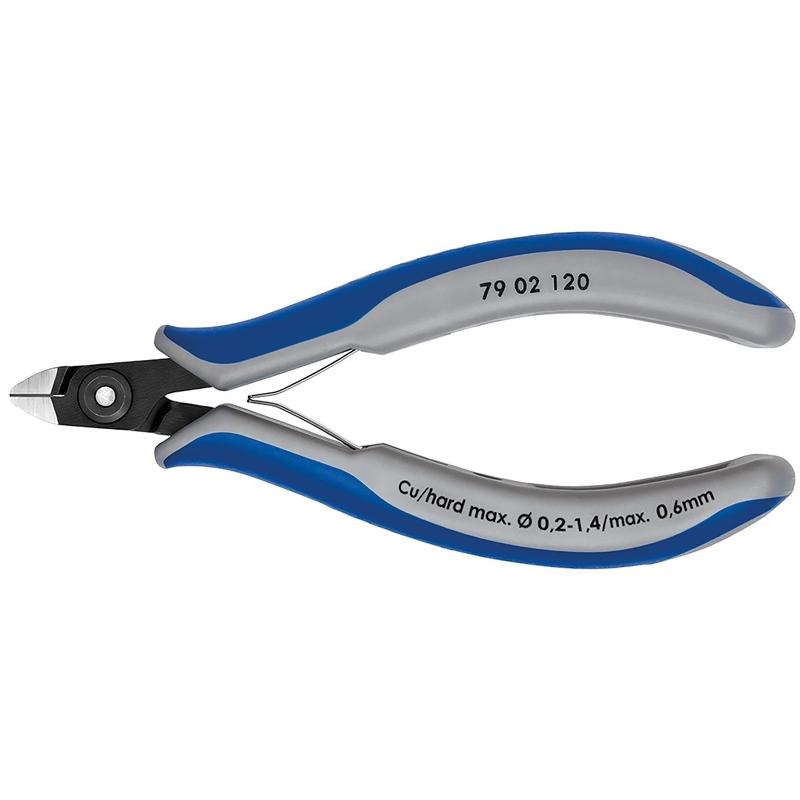 

Бокорезы Knipex Kn-7902120 Прецизионная маленькая головка 120 мм 2-комп. рукоятки