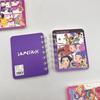 1/3Pcs Kpop Demon Hunters Mini Coil Notebooks For Students Anime Cartoon Kawaii Journal Notebook Fashion Record Notepad Gifts