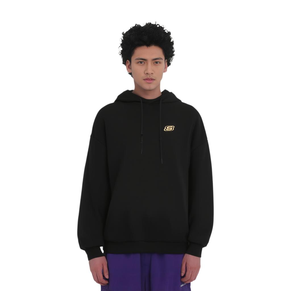 Skechers Sport Alliance Series Fashion Comfortable Casual Versatile Hoodie Unisex Hoodies L325U087-0018
