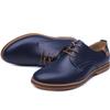 Scarpe da Uomo Giovane Business Fondo Piatto Suola in Gomma Grandi Scarpe Inglesi in Pelle