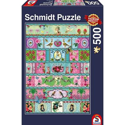 Schmidt Paradise Vanderall Jigsaw Puzzle SC58214, 500 Pieces, Mixed Colors
