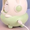 Cartoon Astronaut Cat Desk Lamp USB Rechargeable Flexible Gooseneck Table Reading Light Home Office Bedroom Bedside Night Light